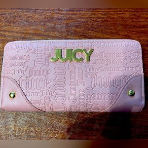 Juicy Light Pink tooled wallet